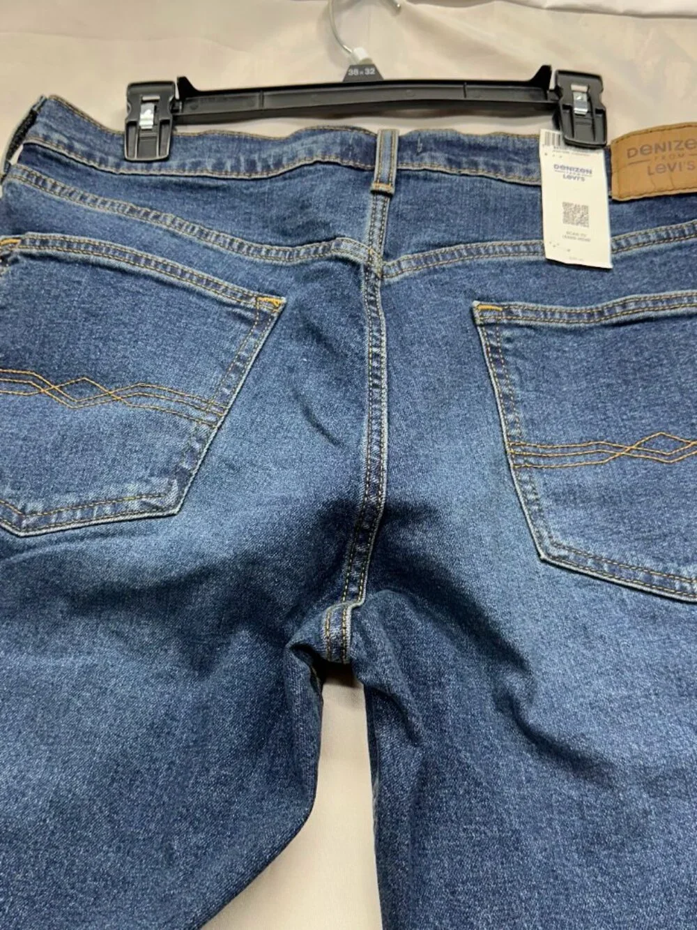 Denizen from Levi's 285 Relaxed Fit Jeans Men's 36x34 Straight Leg Blue Denim NW